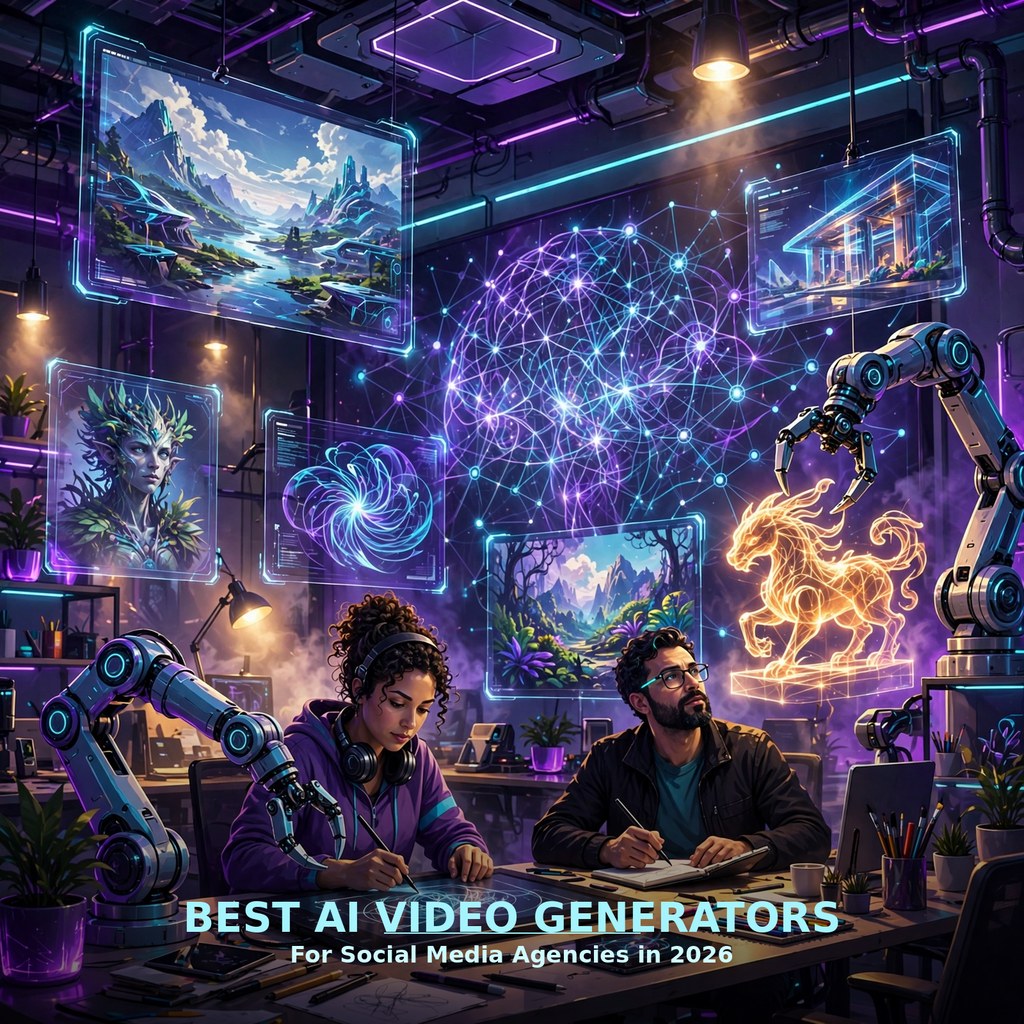 Best AI Video Generators for Social Media Agencies in 2026