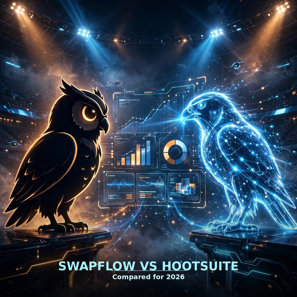 SwapFlow vs Hootsuite in 2026